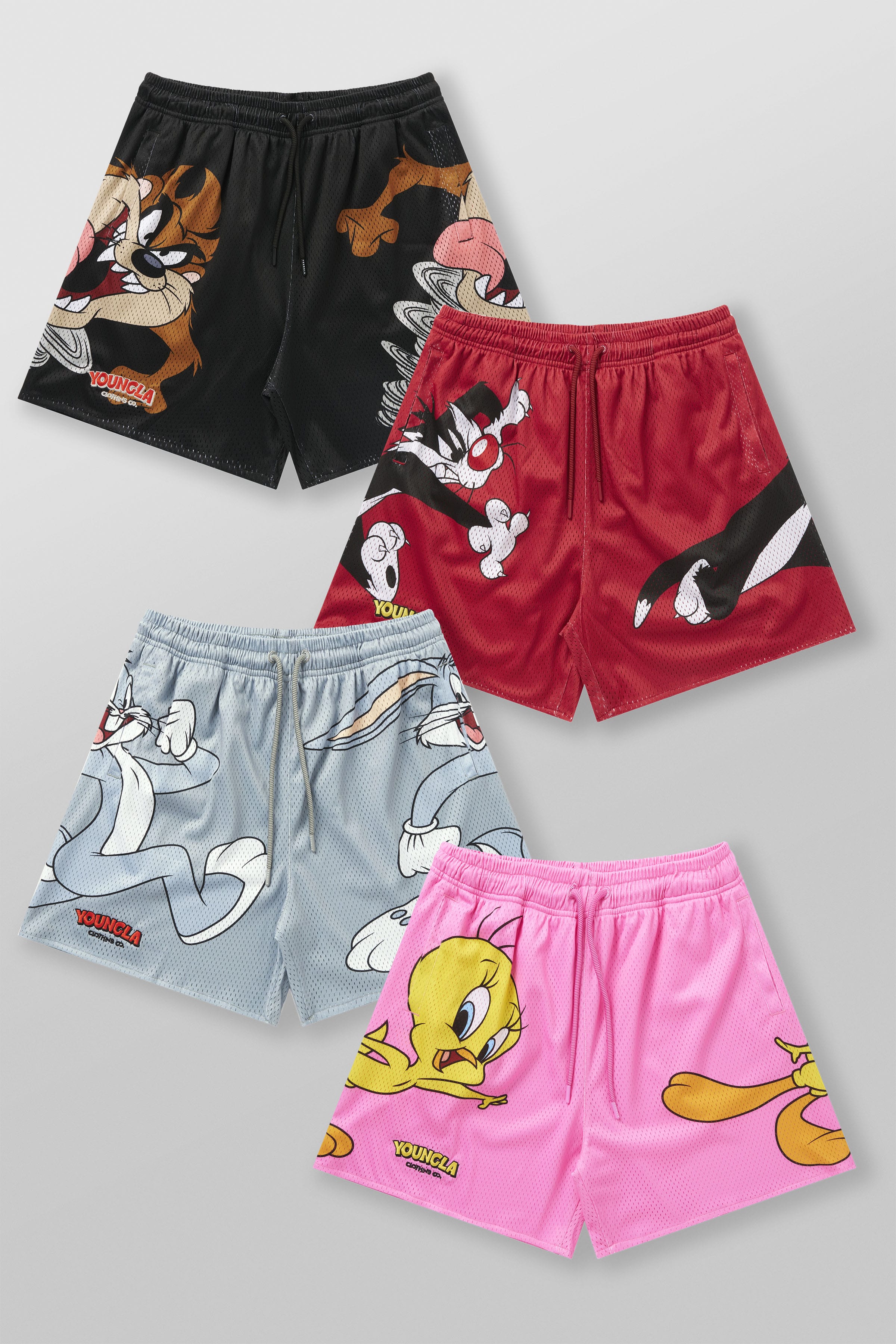 1098 - Looney Tunes Basketball Shorts