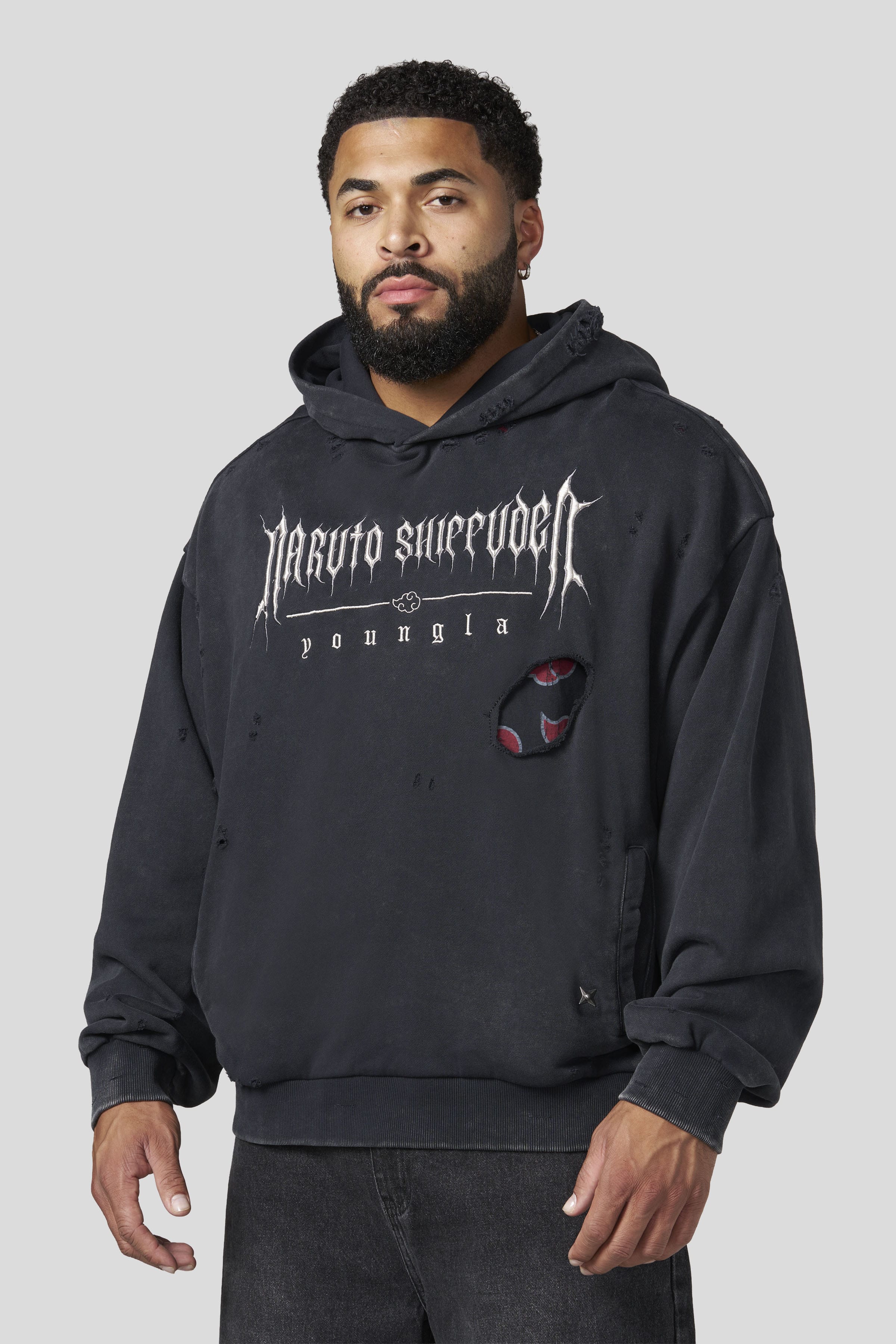 5073 - Naruto Peek Through Hoodies