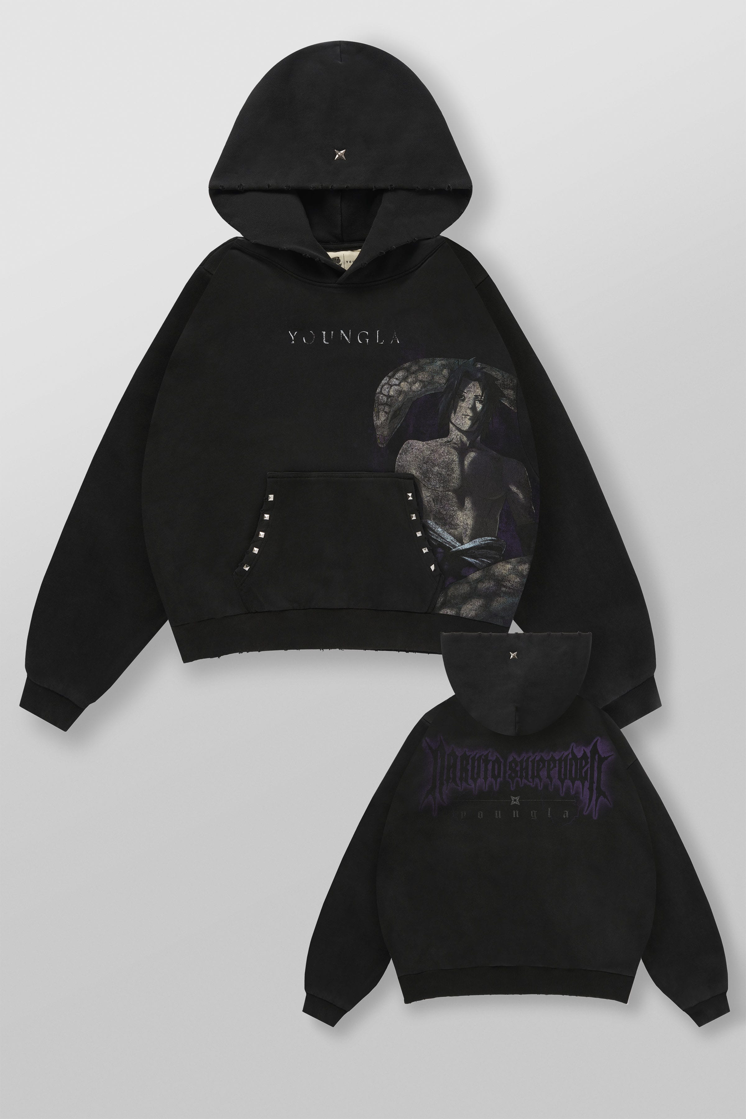 5083 - Naruto Stud Artwork Hoodies