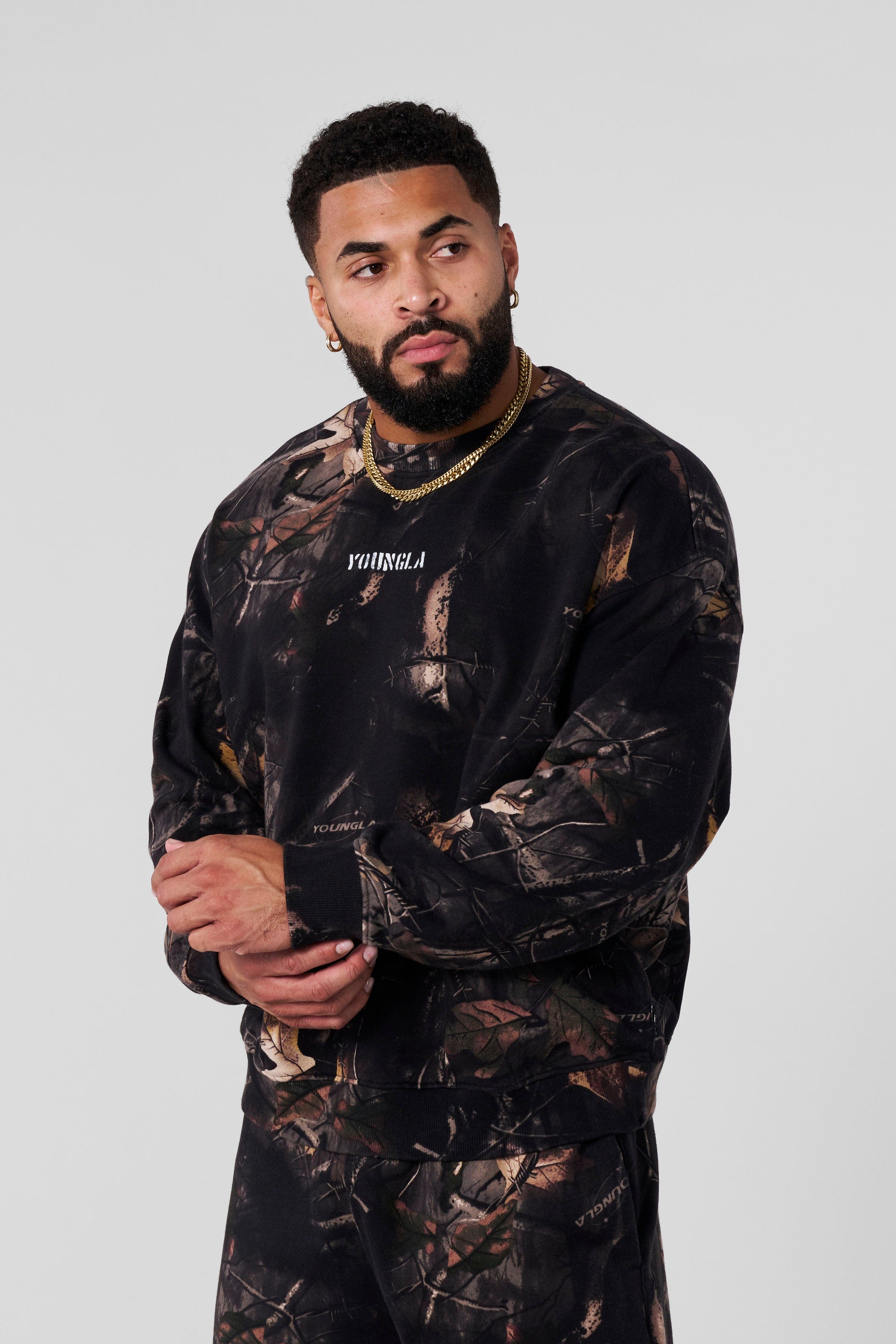 5206 - Tree Camo Collection - Crewnecks