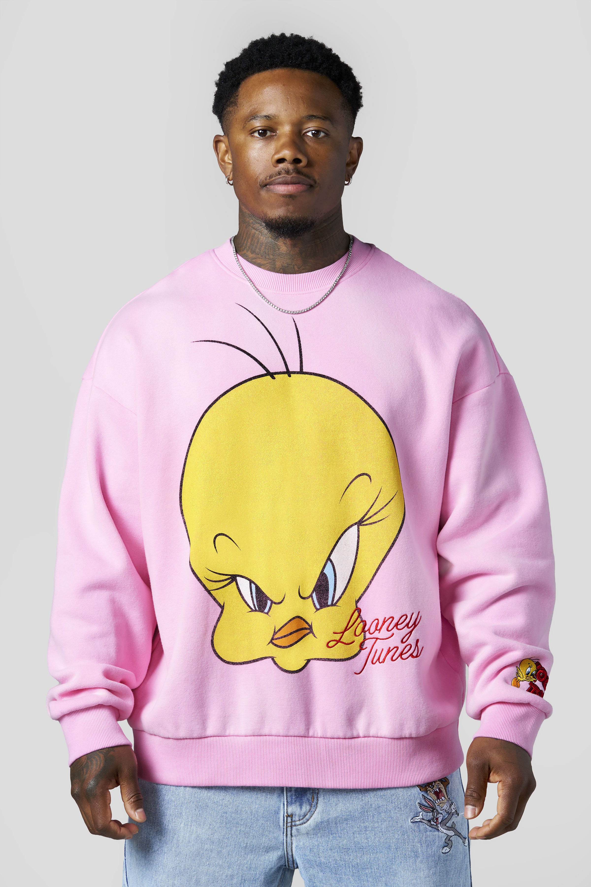 5255 - Looney Tunes Face Crewnecks
