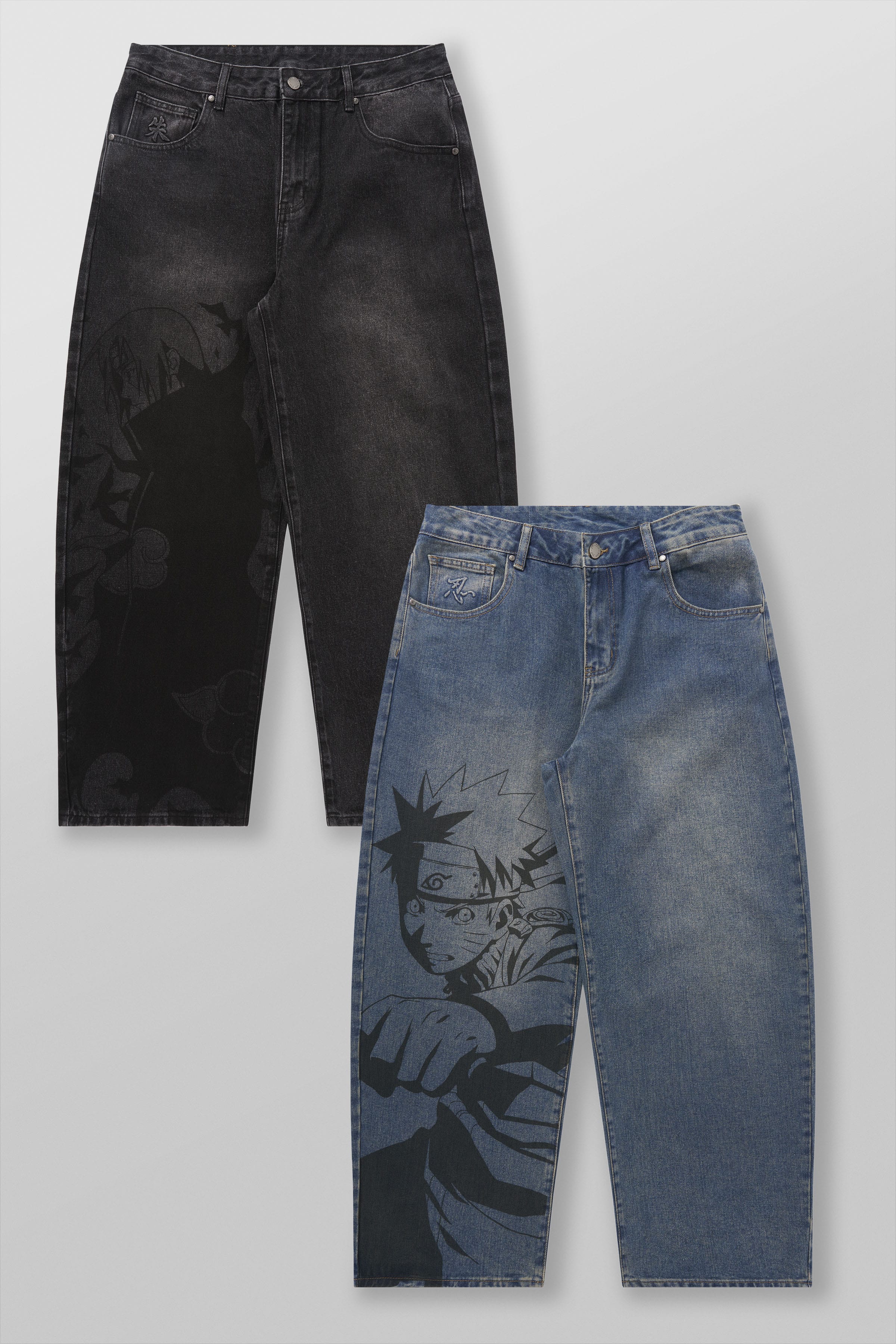 6036 - Naruto Denim Jeans