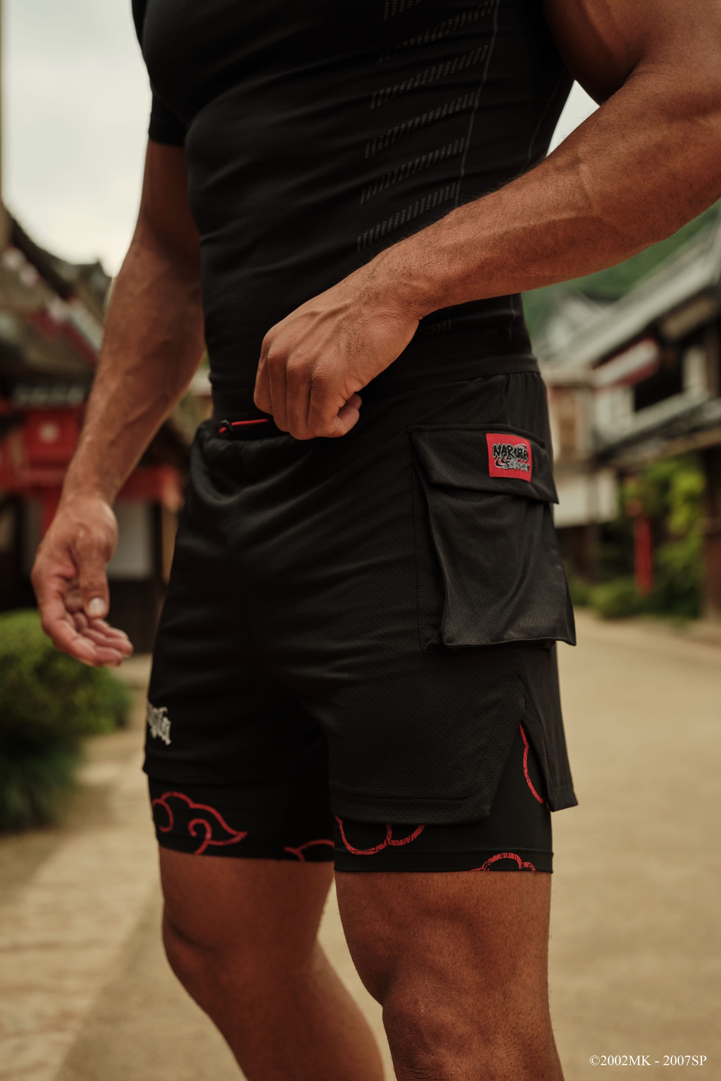 1094 - Naruto Compression Shorts