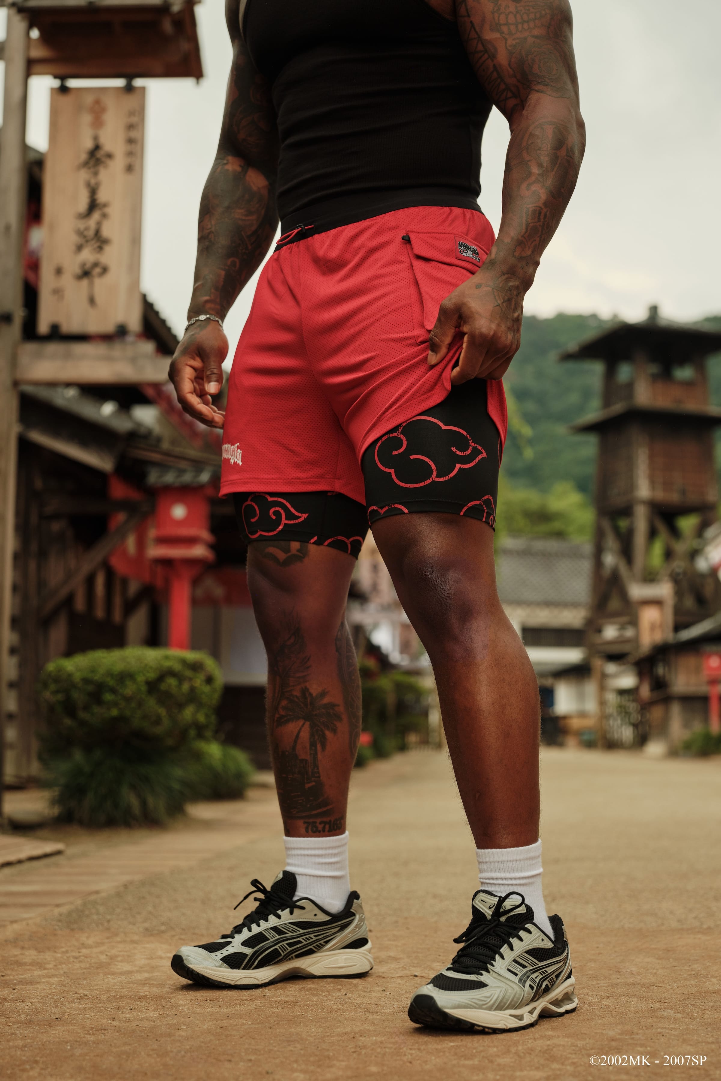 1094 - Naruto Compression Shorts