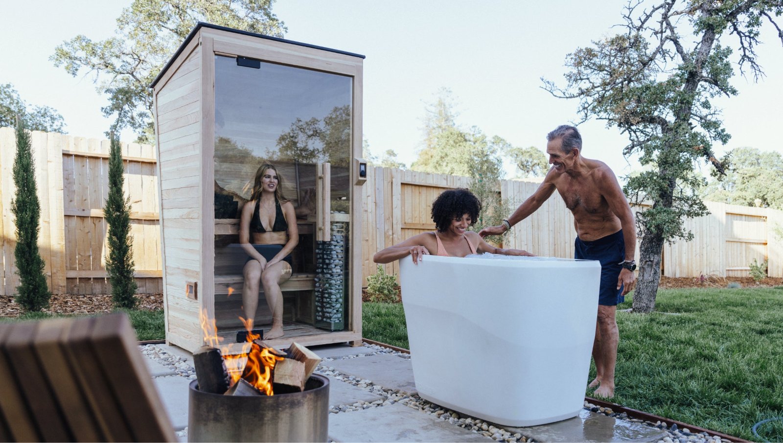 Plunge Pod + The Sauna Mini Bundle