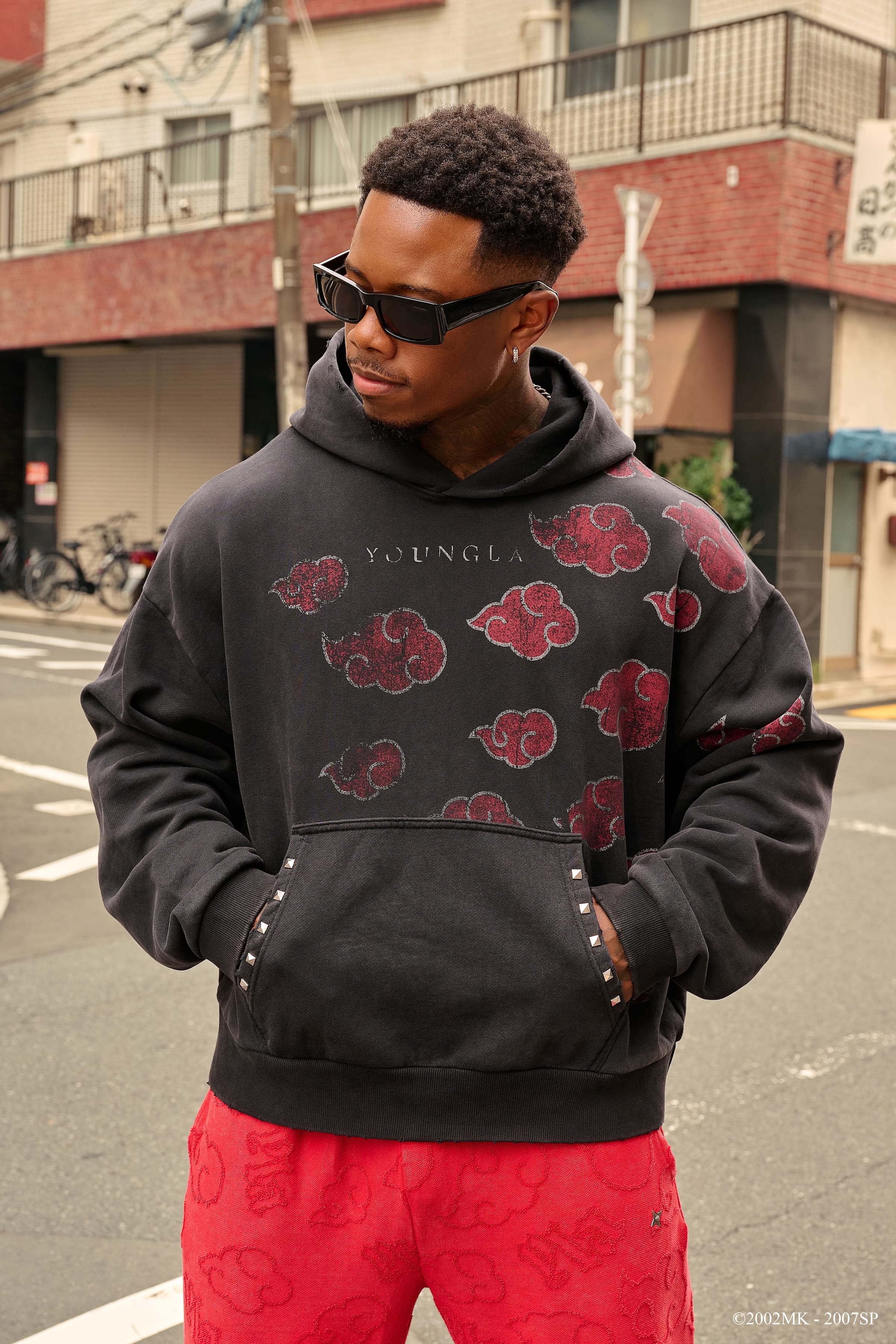 5083 - Naruto Stud Artwork Hoodies