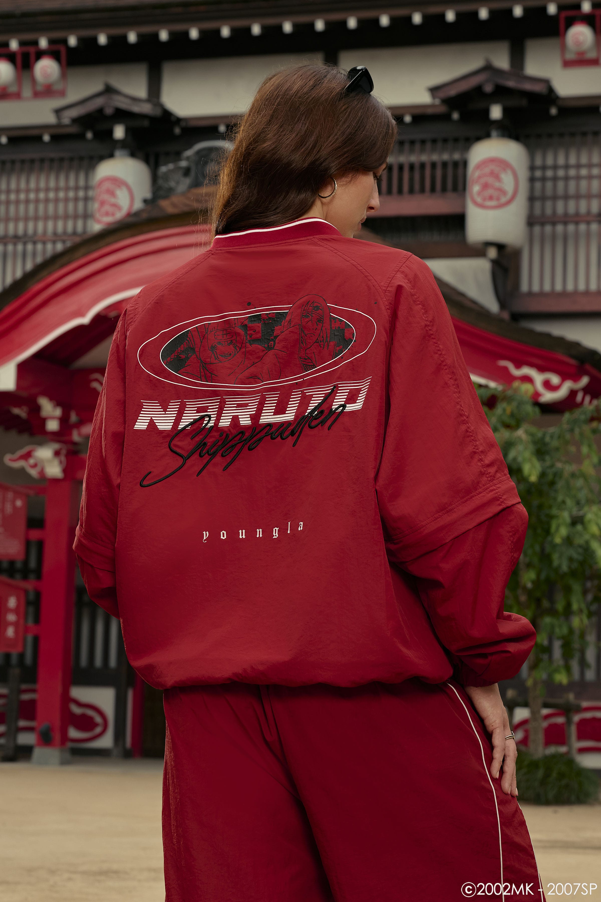 W5224 - Naruto Pullover Windbreaker