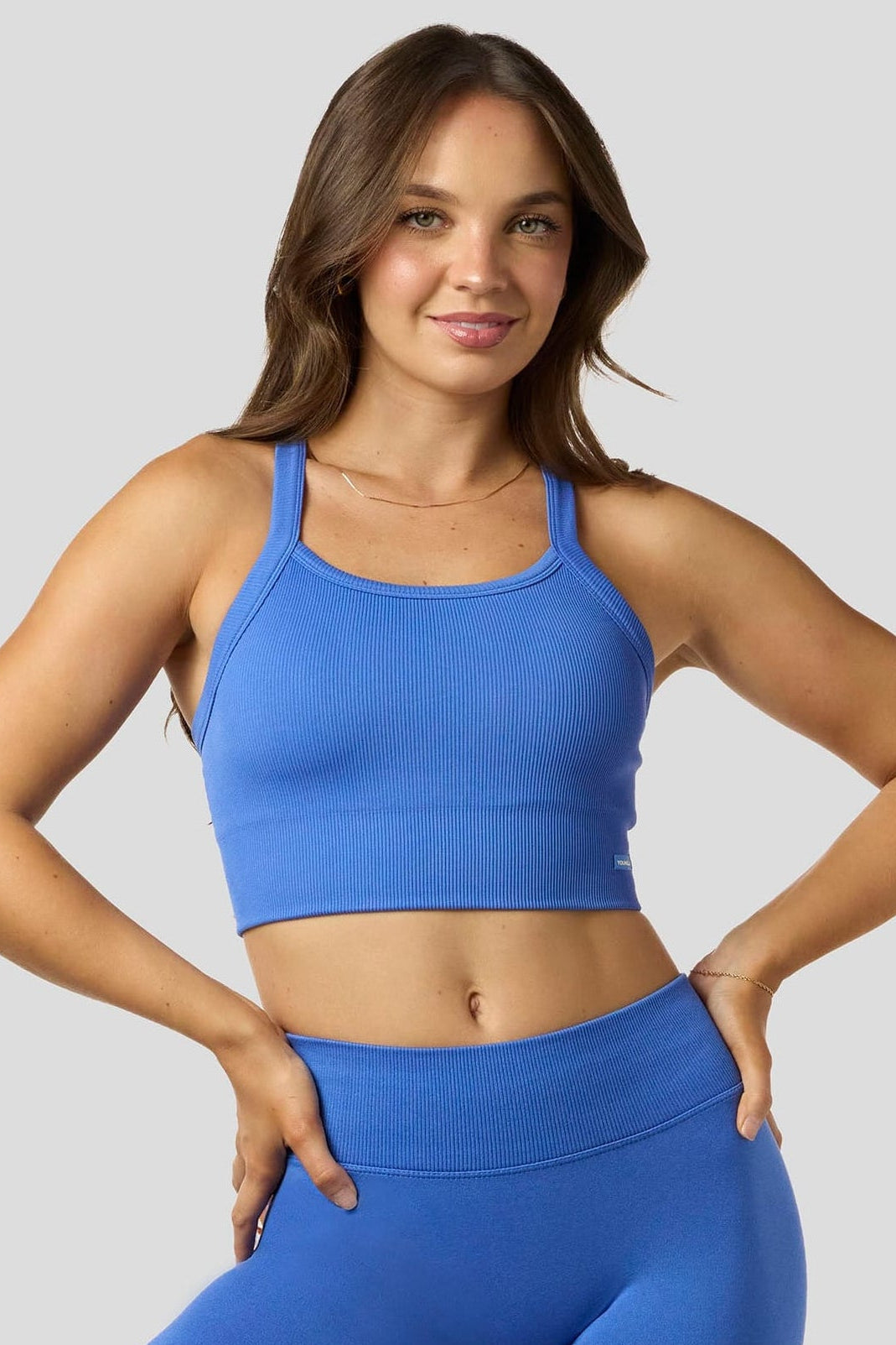 W3147 - Pulse Seamless Racerback Crop Tank - August 20th