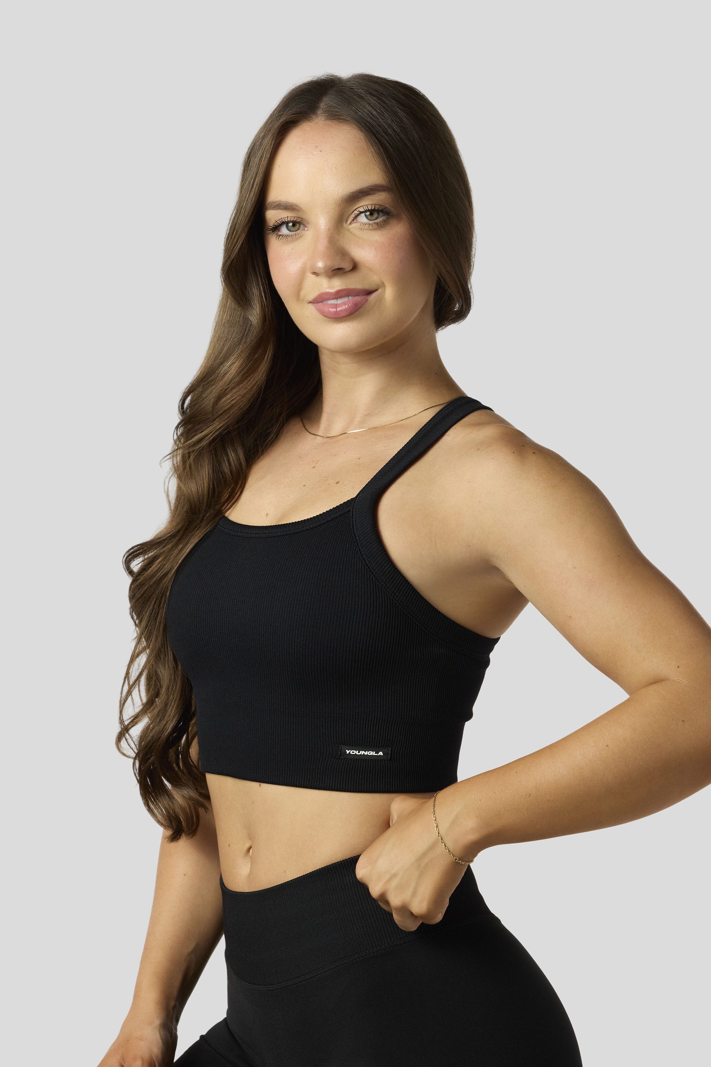 W3147 - Pulse Seamless Racerback Crop Tank - August 20th